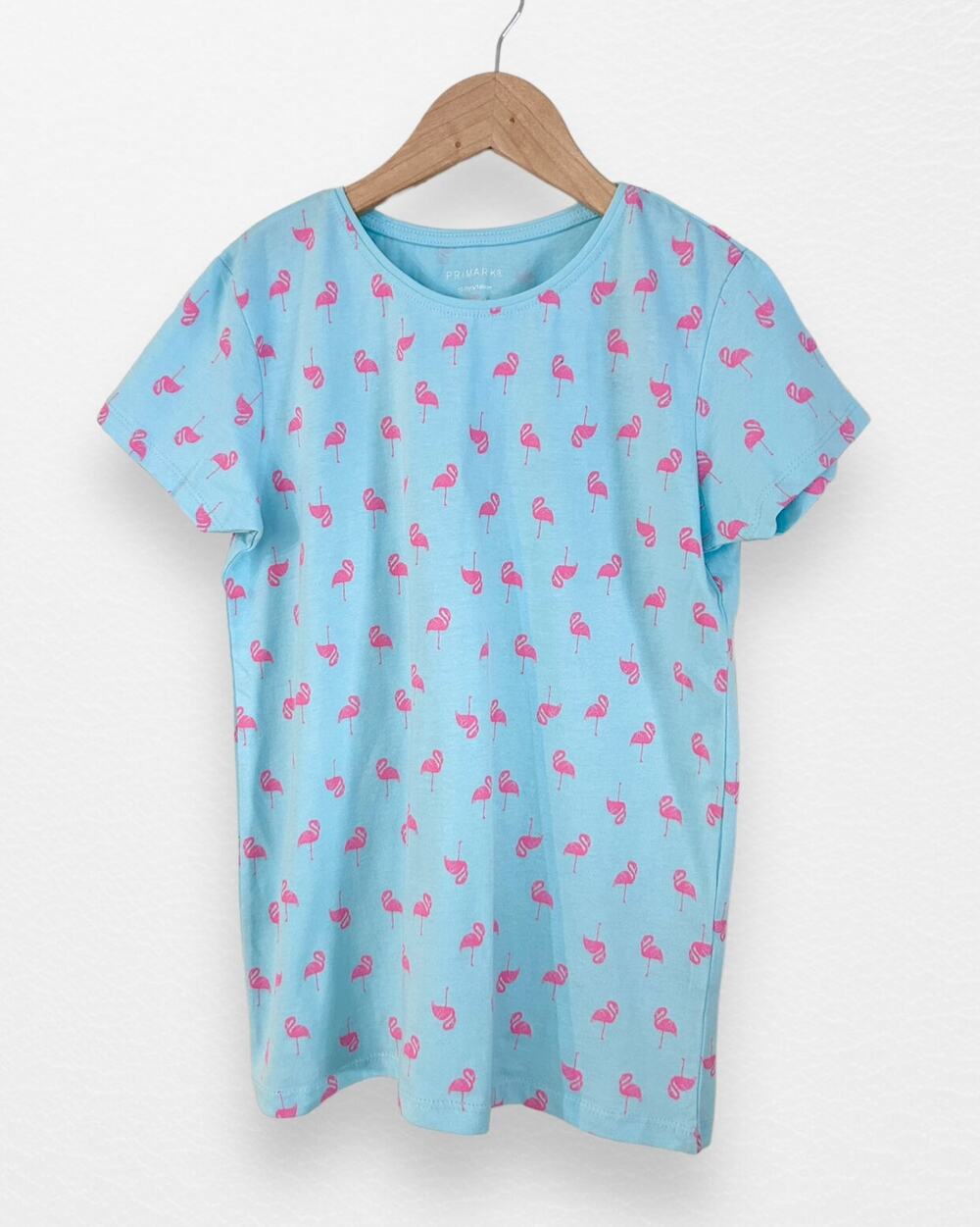 NWT Primark Flamingos Tee, Size 10/11